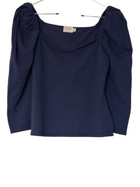 Nation LTD Arabelle Party Tee Navy Blue Medium